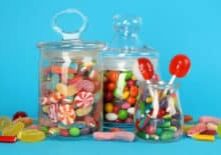 foods to avoid with braces full candy jar